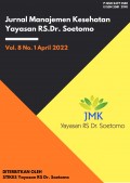 Jurnal manajemen kesehatan yayasan RS. Dr. Soetomo